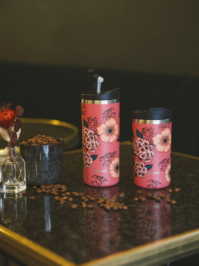 Travel mug isotherme - Anémones