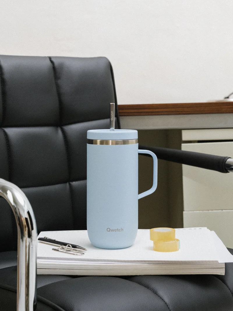 Cold Cup isotherme avec Anse - Pastel Bleu