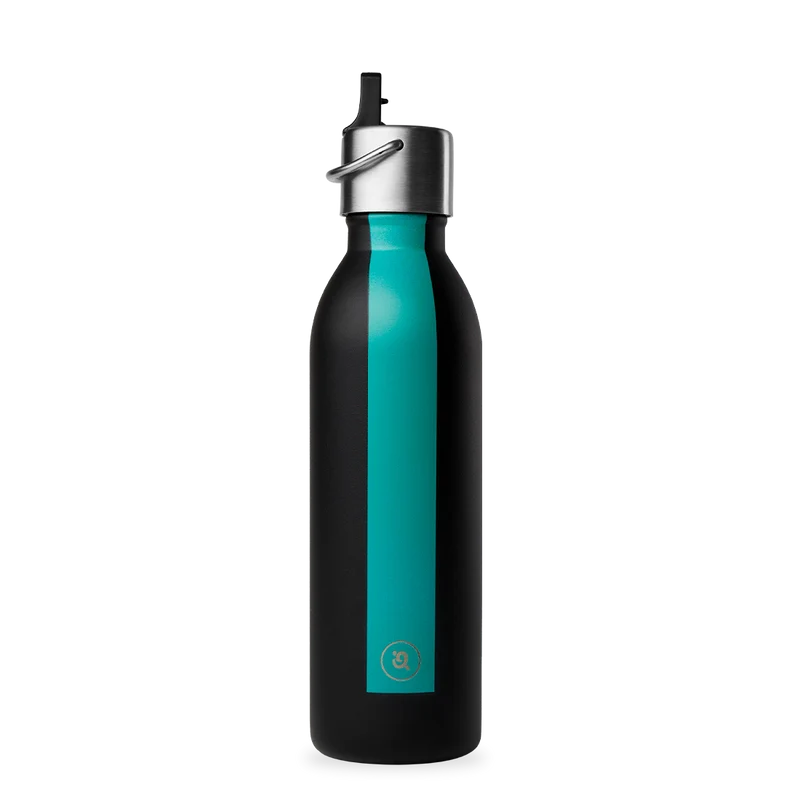 Bouteille isotherme - Série Sport Noir