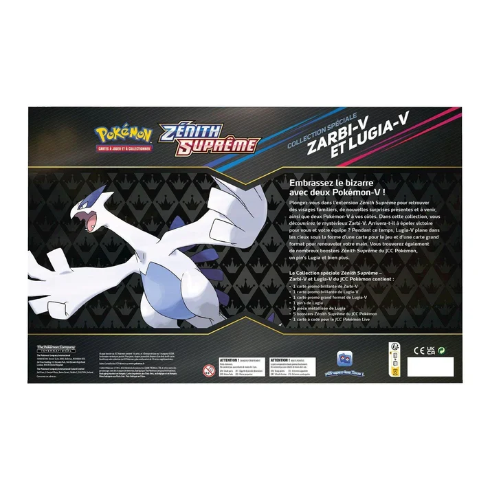 Coffret Zarbi V Lugia V - EB12.5 Zenith suprême
