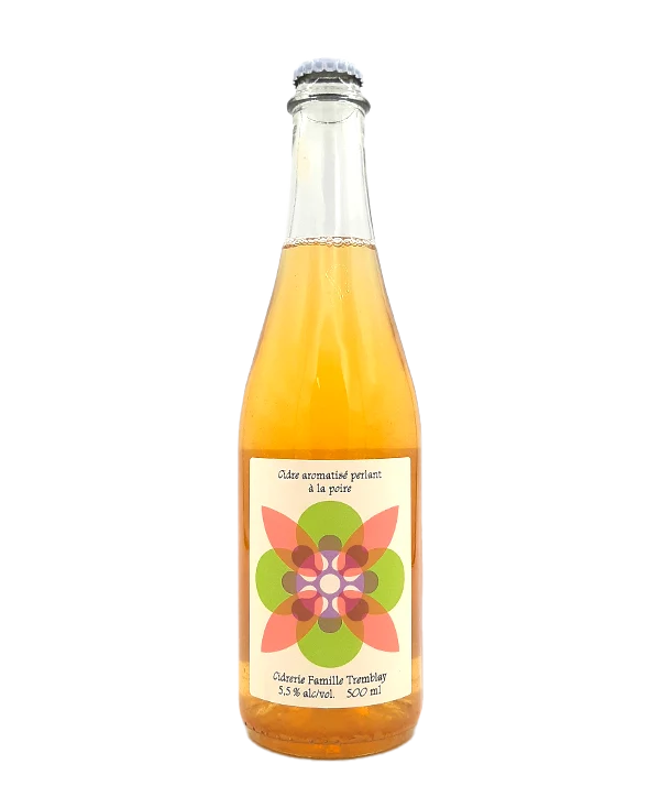 cidre aromatisé perlant à la poire