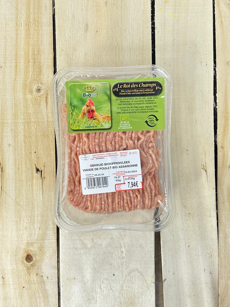 Haché de Poulet +/- 450gr