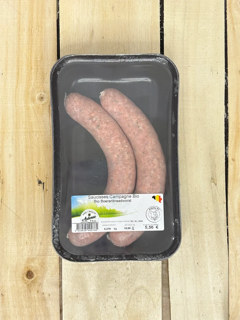 Saucisse de Campagne +/- 280gr
