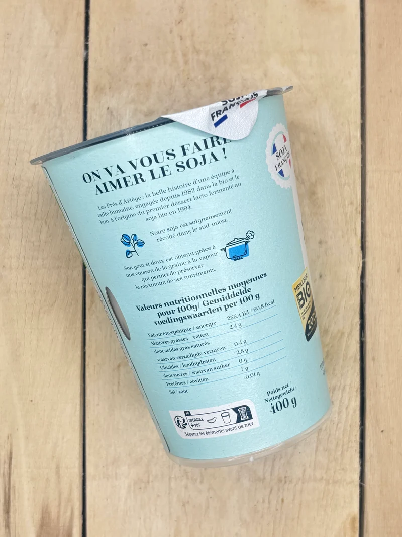 Skyr Soja (Les Prés d'Ariège) 400gr