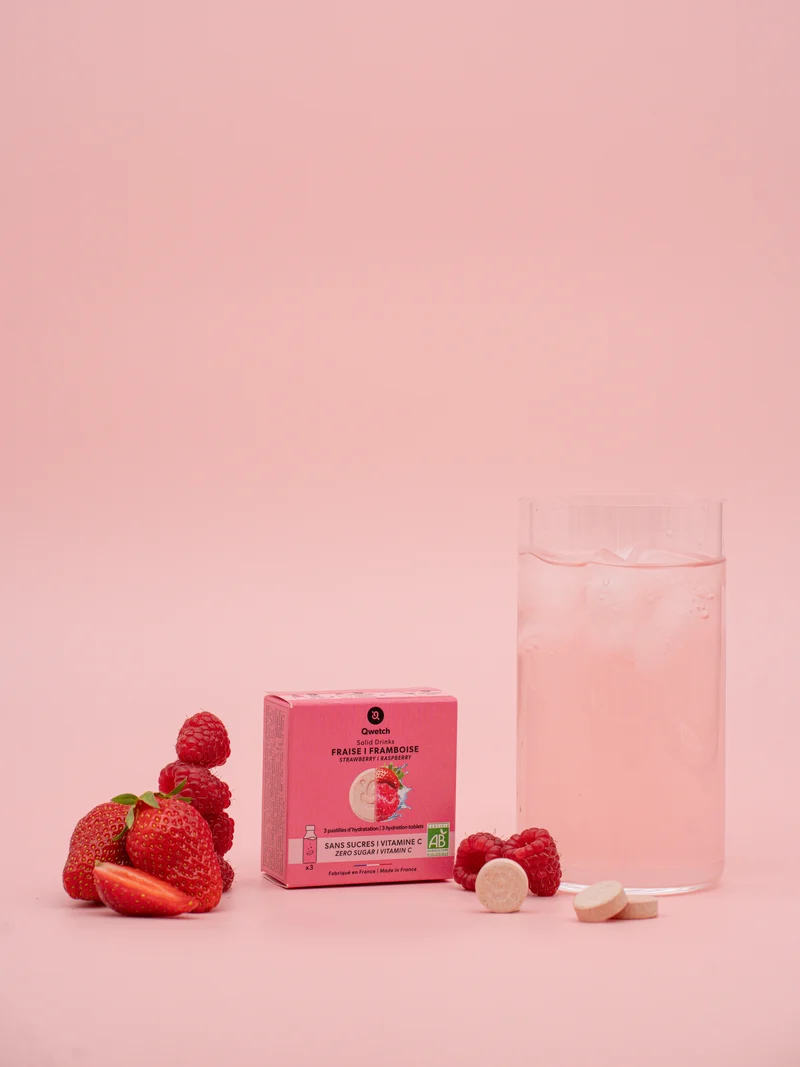 Solid Drinks Bio x3 - Fraise Framboise