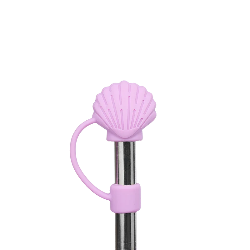 Embout pour paille coquillage - Lavande