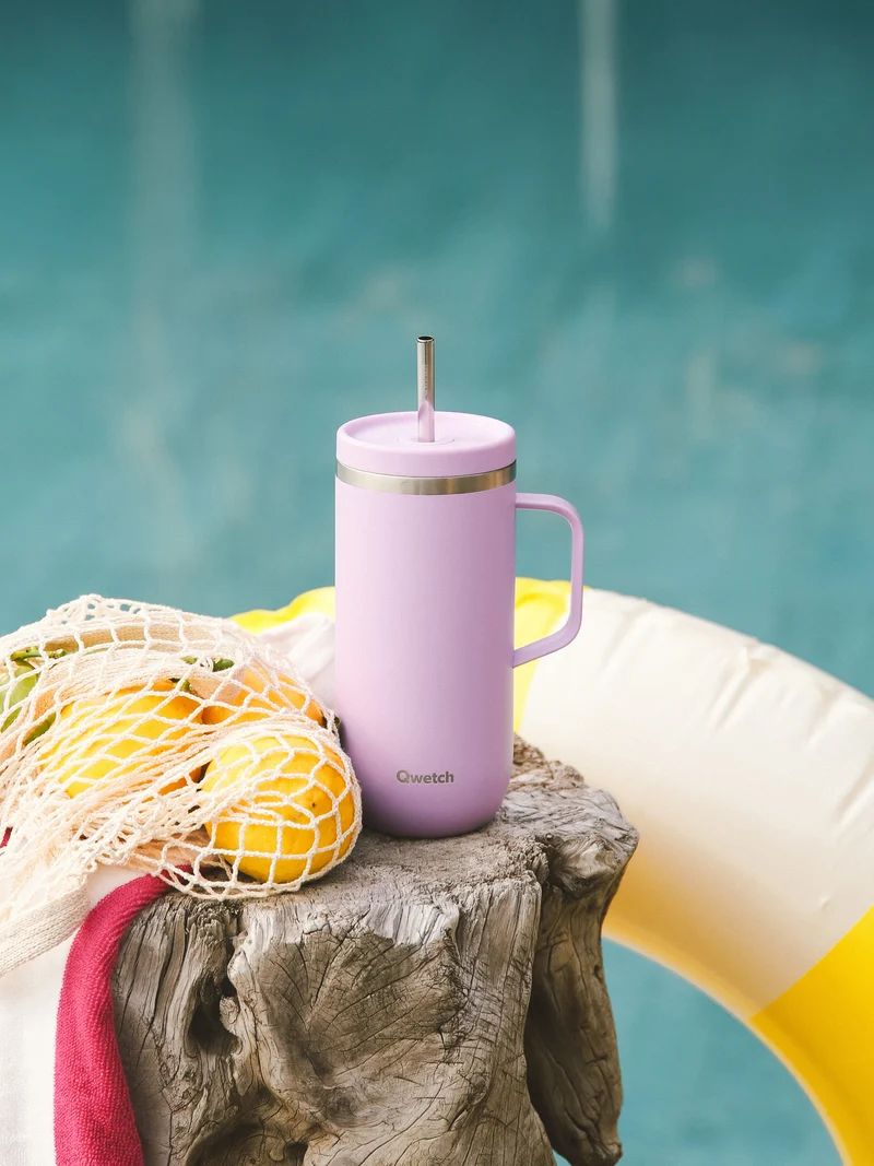 Cold Cup isotherme avec Anse - Pastel Lavande