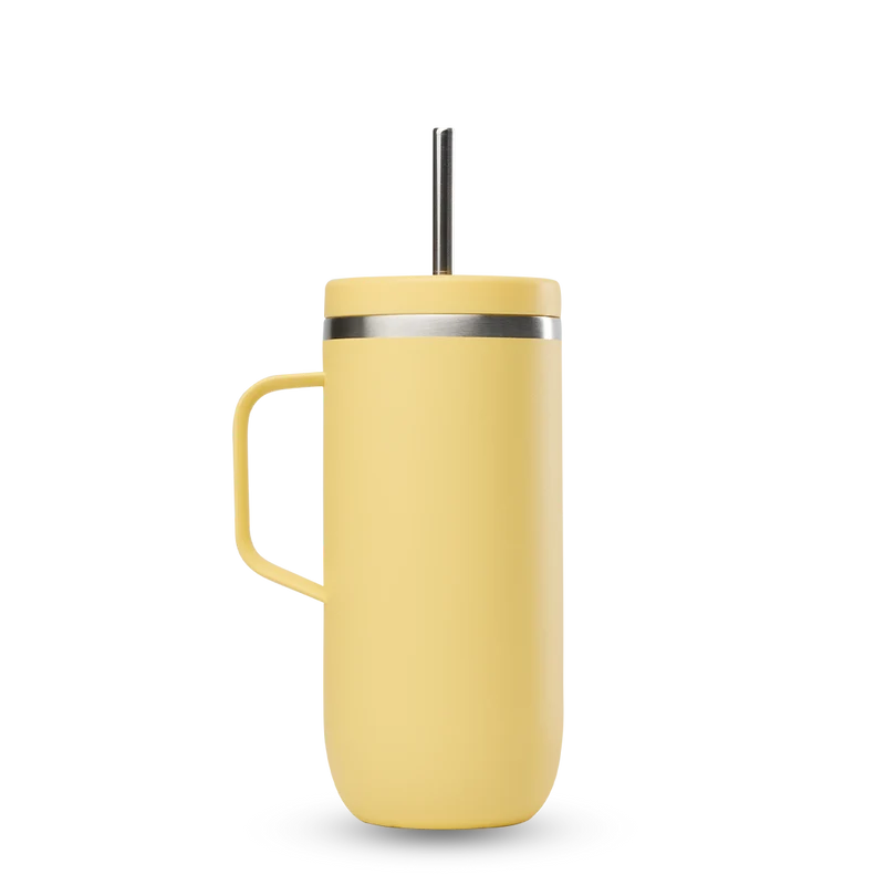 Cold Cup isotherme avec Anse - Pastel Citron