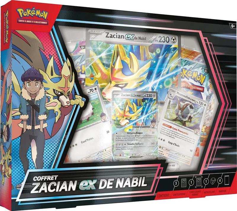 Coffret ex Mars Zacian-ex de Nabil