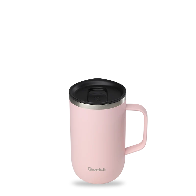 Mug Tisanière isotherme - Pastel Rose