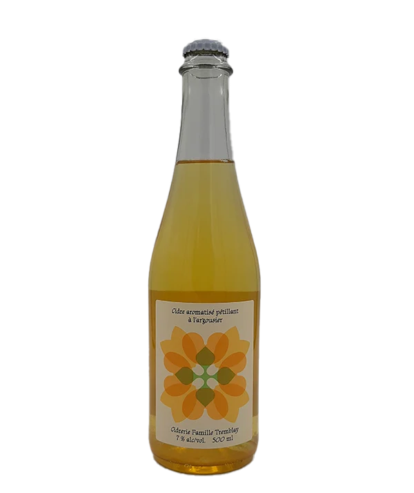 cidre aromatisé pétillant à l'argousier