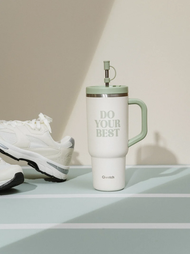 Travel Cup isotherme - Level up Sable