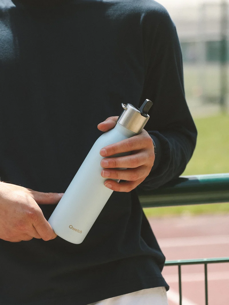 Bouteille isotherme - Active Pastel Bleu Bouchon Sport