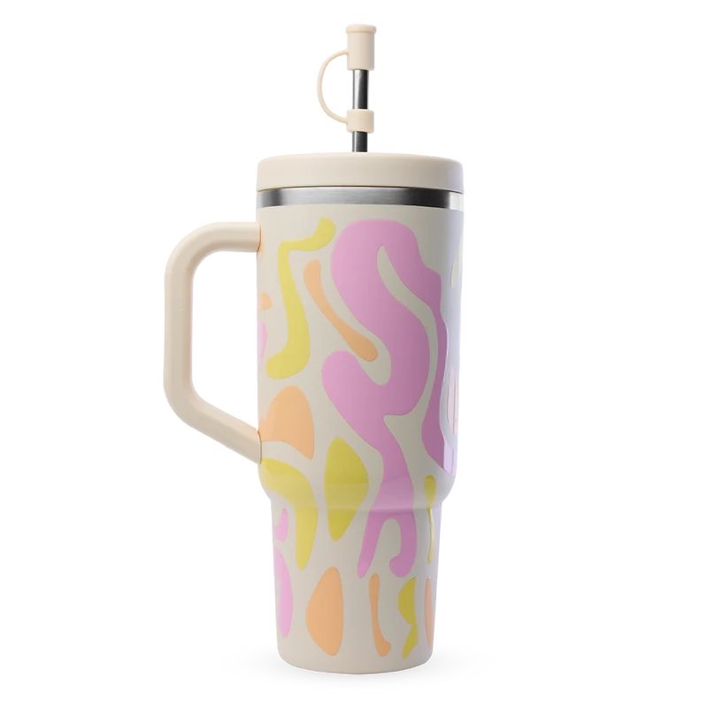 Travel Cup isotherme - Waves Sable