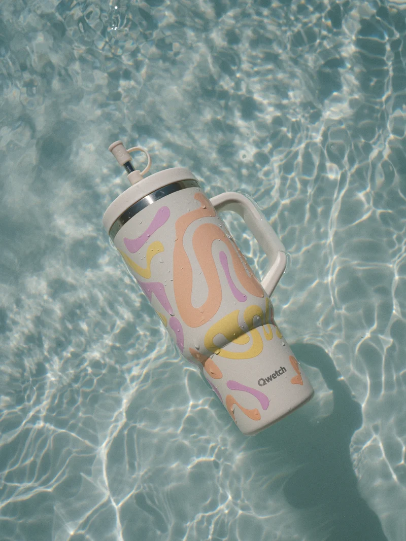 Travel Cup isotherme - Waves Sable