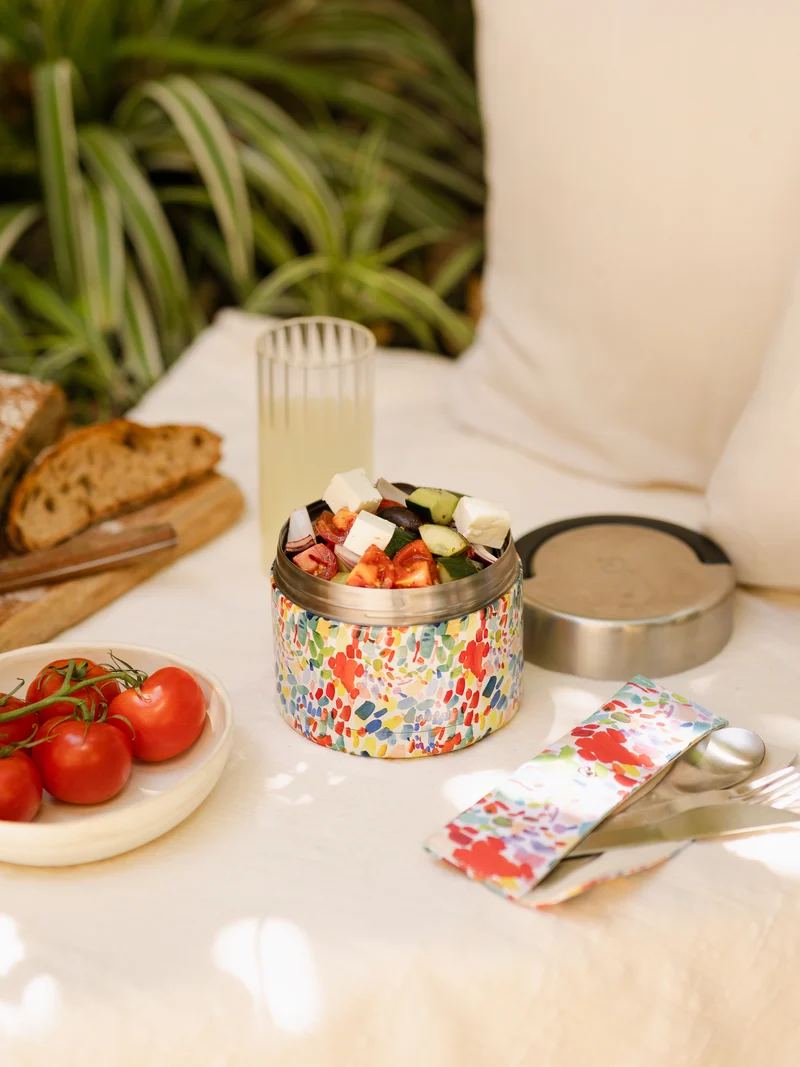 Set de couverts Arty - Kit Boîte repas poignée