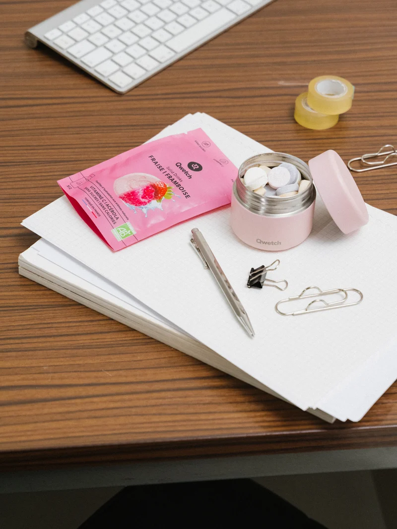 Boîte pour Solid Drinks - Routine box Rose