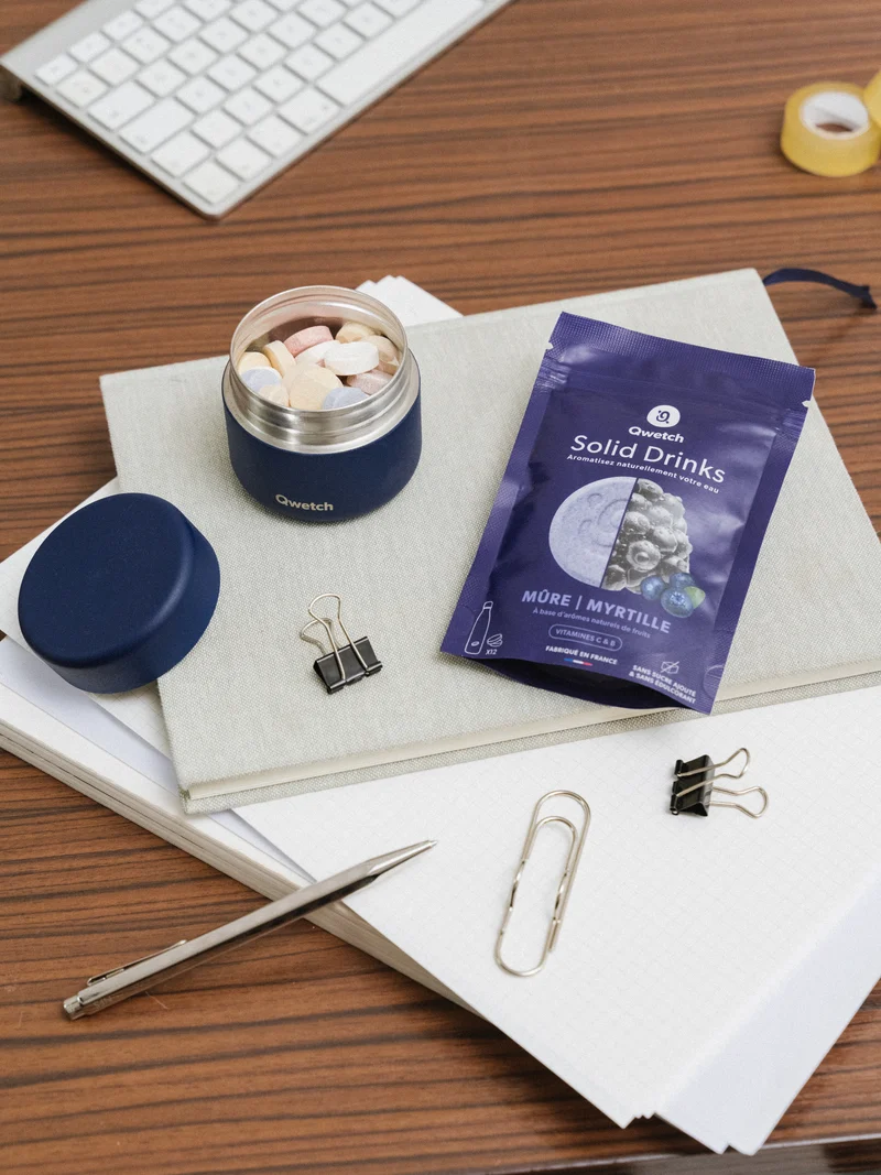 Boîte pour Solid Drinks - Routine box Bleu Nuit