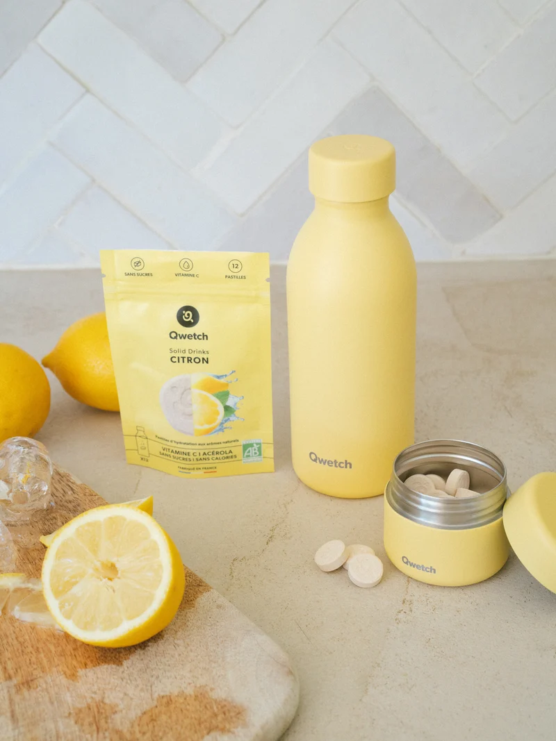 Boîte pour Solid Drinks - Routine Box Citron