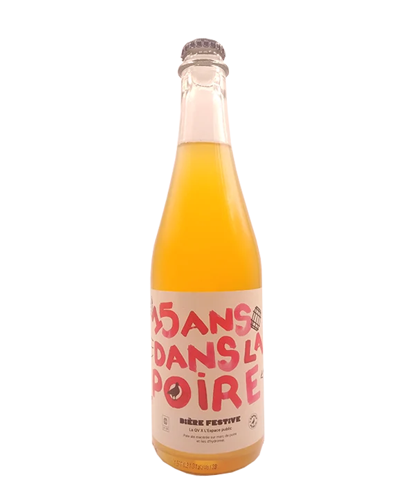 15 ans dans la poire