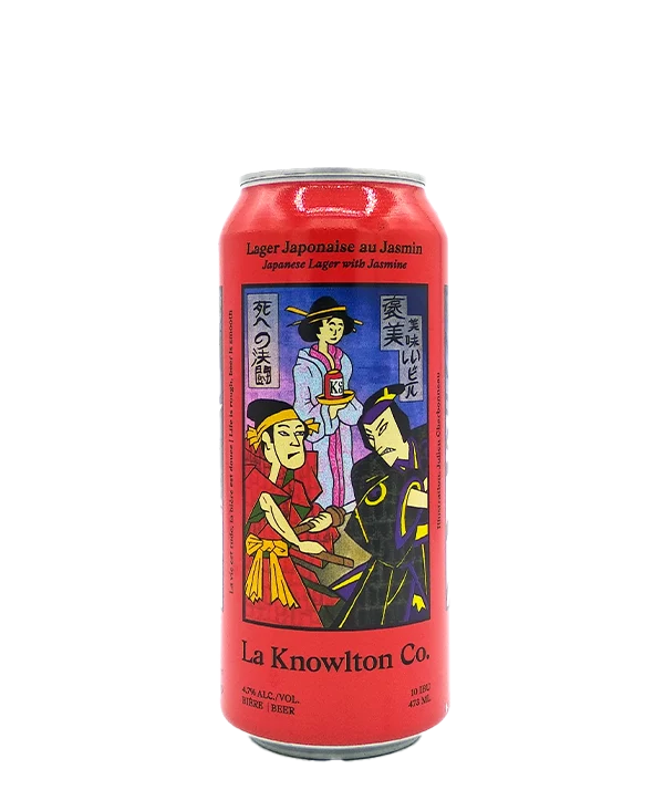Lager japonaise au jasmin