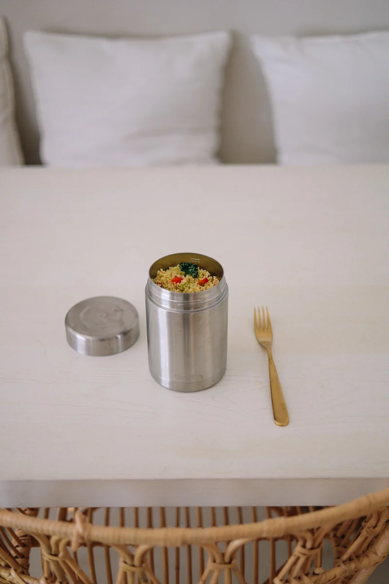 Boîte repas isotherme - Inox