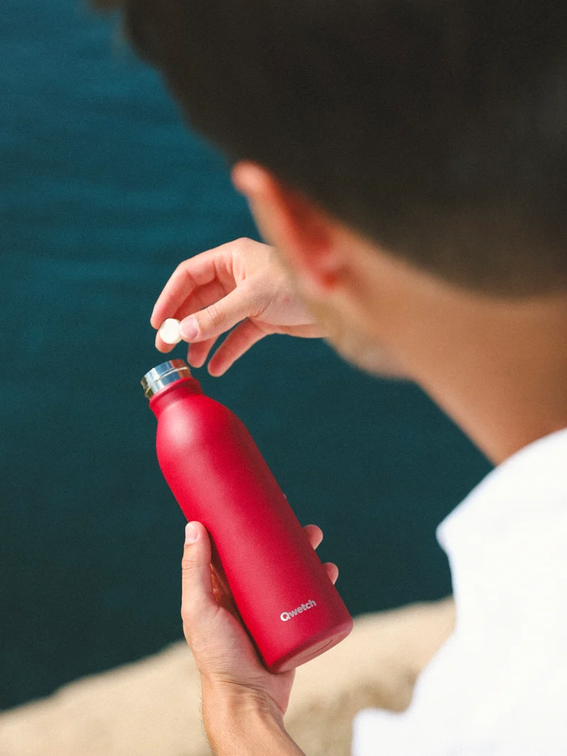 Bouteille isotherme - Active Matt Grenat