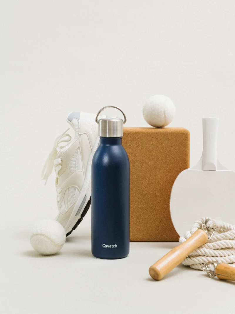 Bouteille isotherme - Active Matt Bleu Nuit