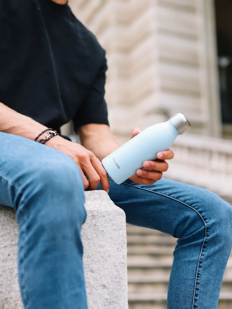 Bouteille One - Pastel Bleu