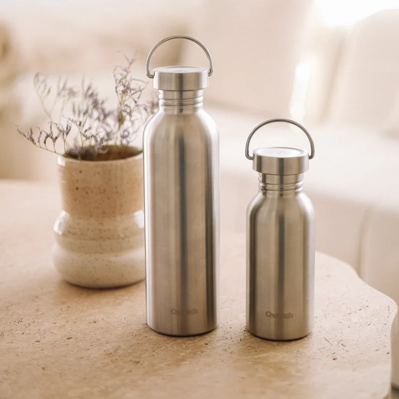 Gourde simple paroi - Inox