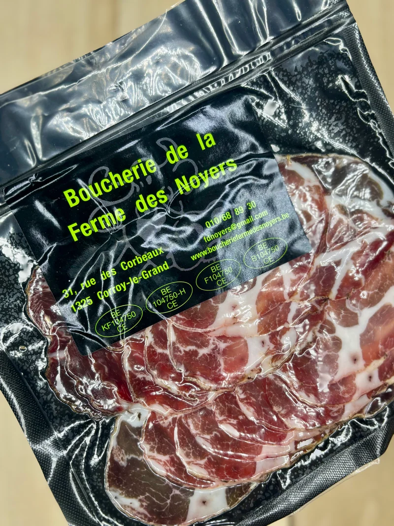 Coppa +/- 120gr