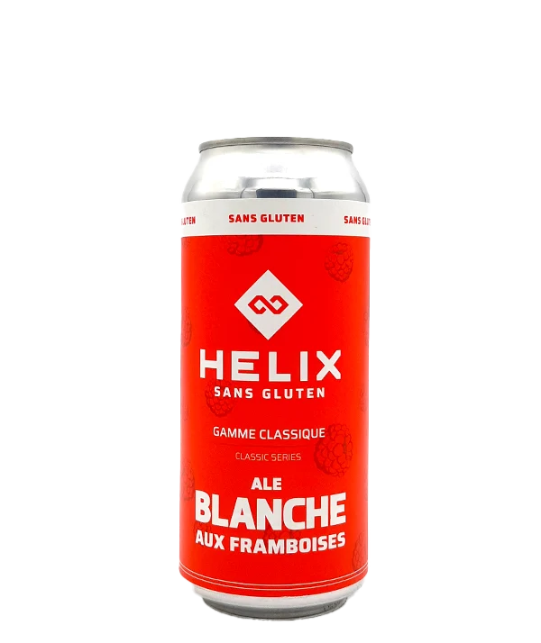 Helix blanche aux framboises