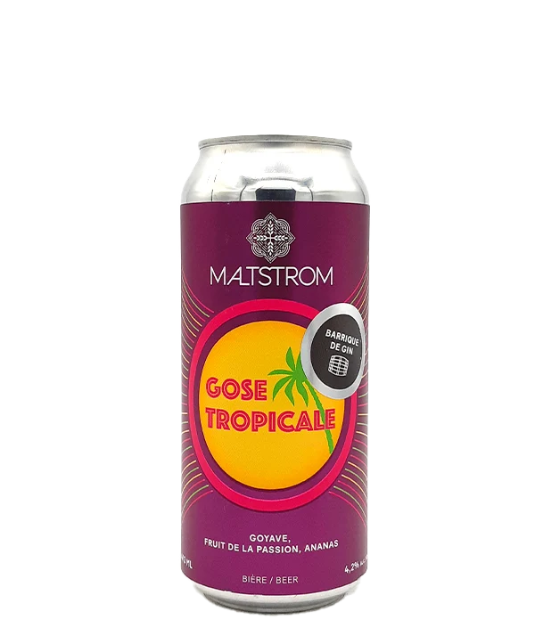 Gose tropicale - Barrique de gin