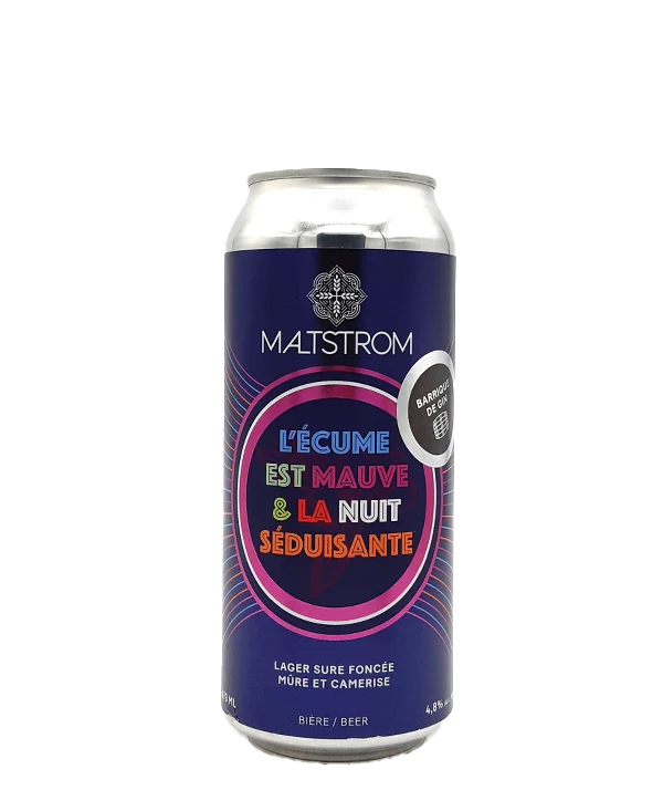 L'écume est mauve & la nuit est séduisante - Barrique de gin