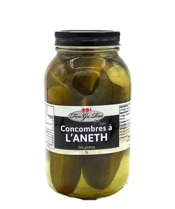 Concombres à l'aneth
