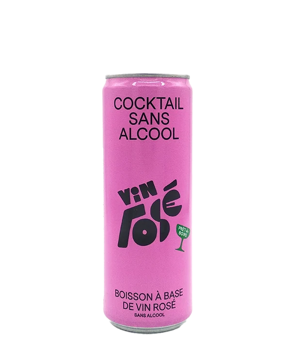 Cocktail sans alcool - Vin Rosé