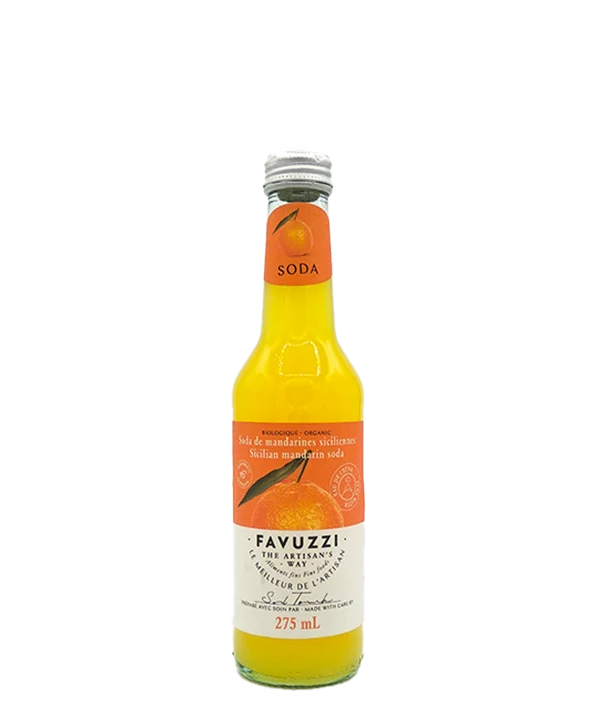 Soda de mandarines siciliennes