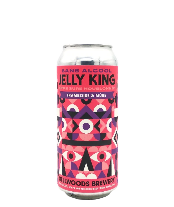 Jelly King sans alcool Framboise & Mûre