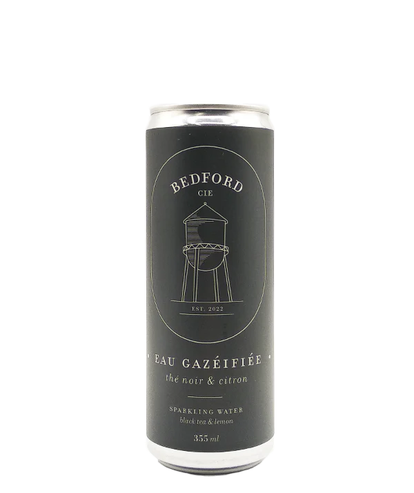Eau gazéifiée Thé noir & Citron
