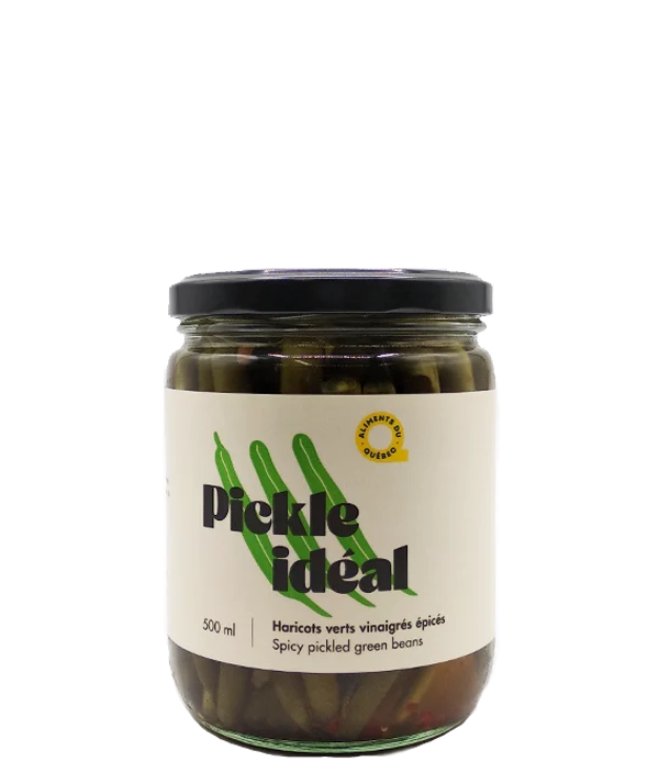 Haricots verts vinaigrés épicés