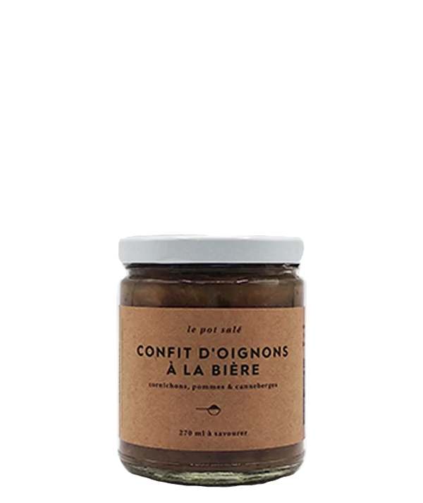 Confit d'oignons à la bière