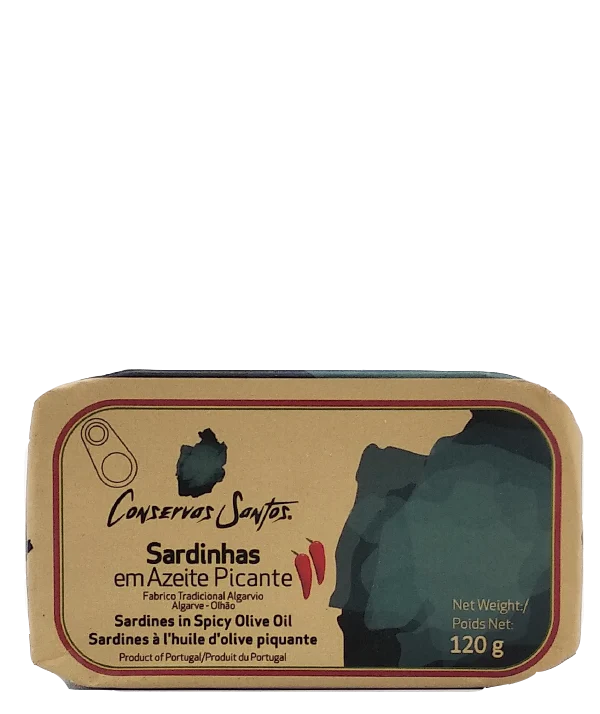 Sardines à l'huile d'olive piquante