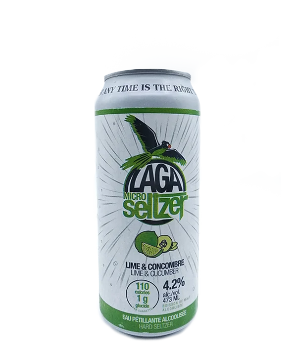 LagaSeltzer - lime et concombre