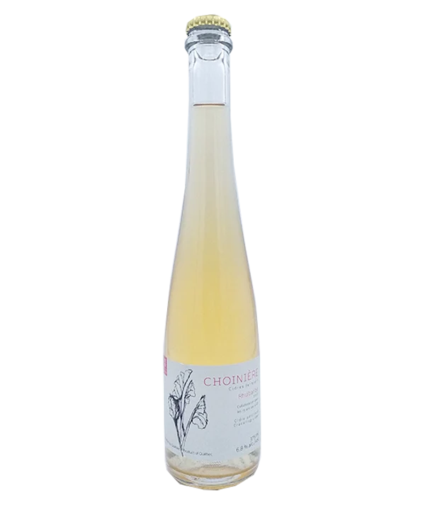 Cidre à la rhubarbe