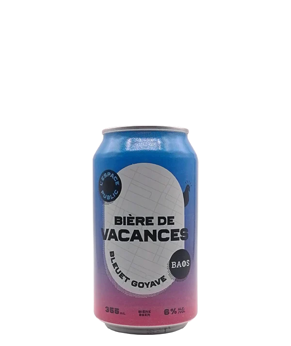 Bière de vacances - Bleuet Goyave