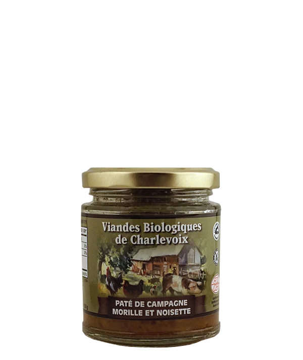 Pâté de campagne morille et noisette
