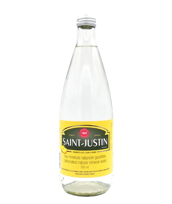 Eau minérale citron