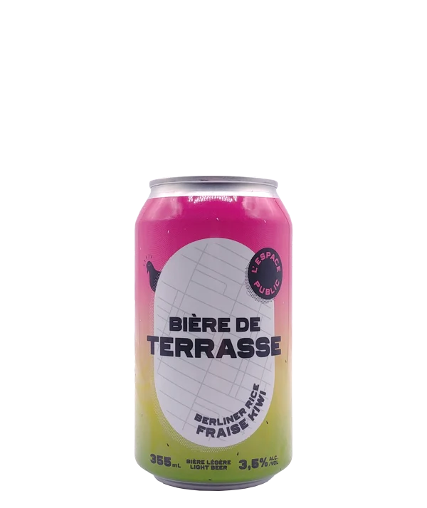 Bière de Terrasse - Sure fraise/kiwi