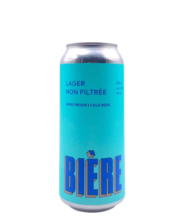 Lager non-filtrée