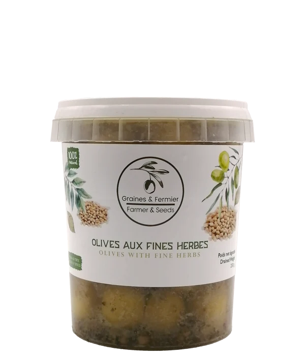 Olives aux fines herbes